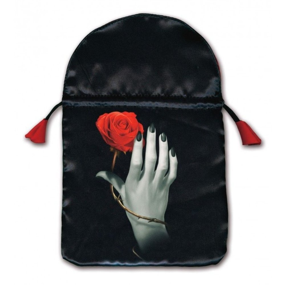 Rose  Satin Tarot Bag